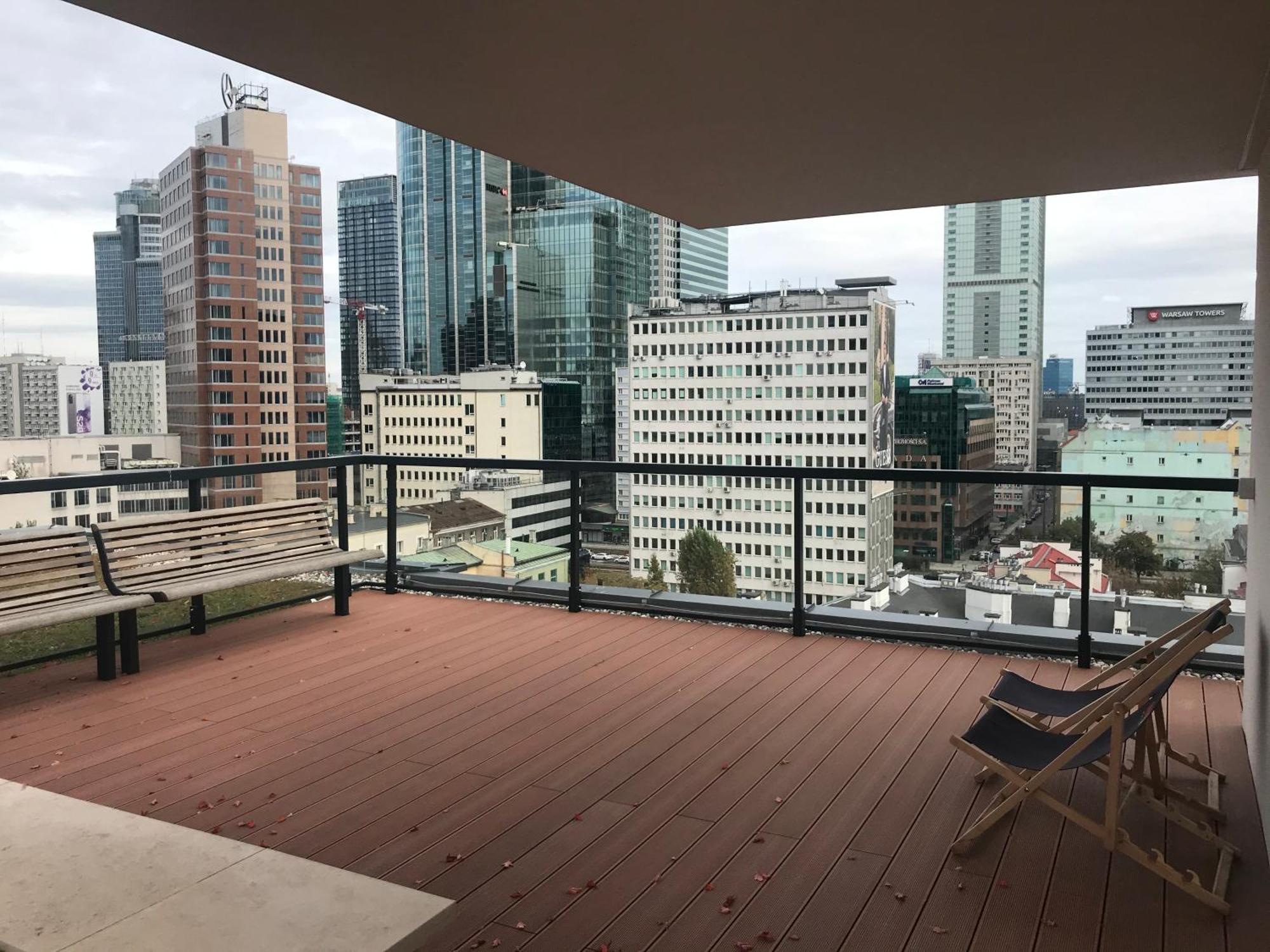 Sienna 65 - Taras Na Dachu Z Panorama 360 Na Warszawe -Roof Terrace With A Beautiful View - Prywatny Balkon - Private Balcony - Better Rental Варшава Екстериор снимка
